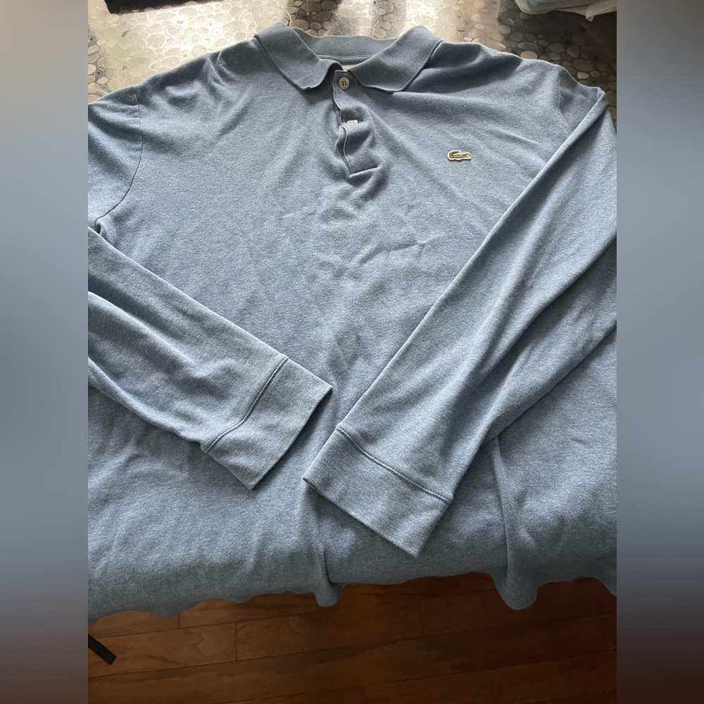 2XL Lacoste Long Sleeve Polo